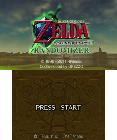 ocarina of time 3ds|ocarina of time 3ds randomizer.